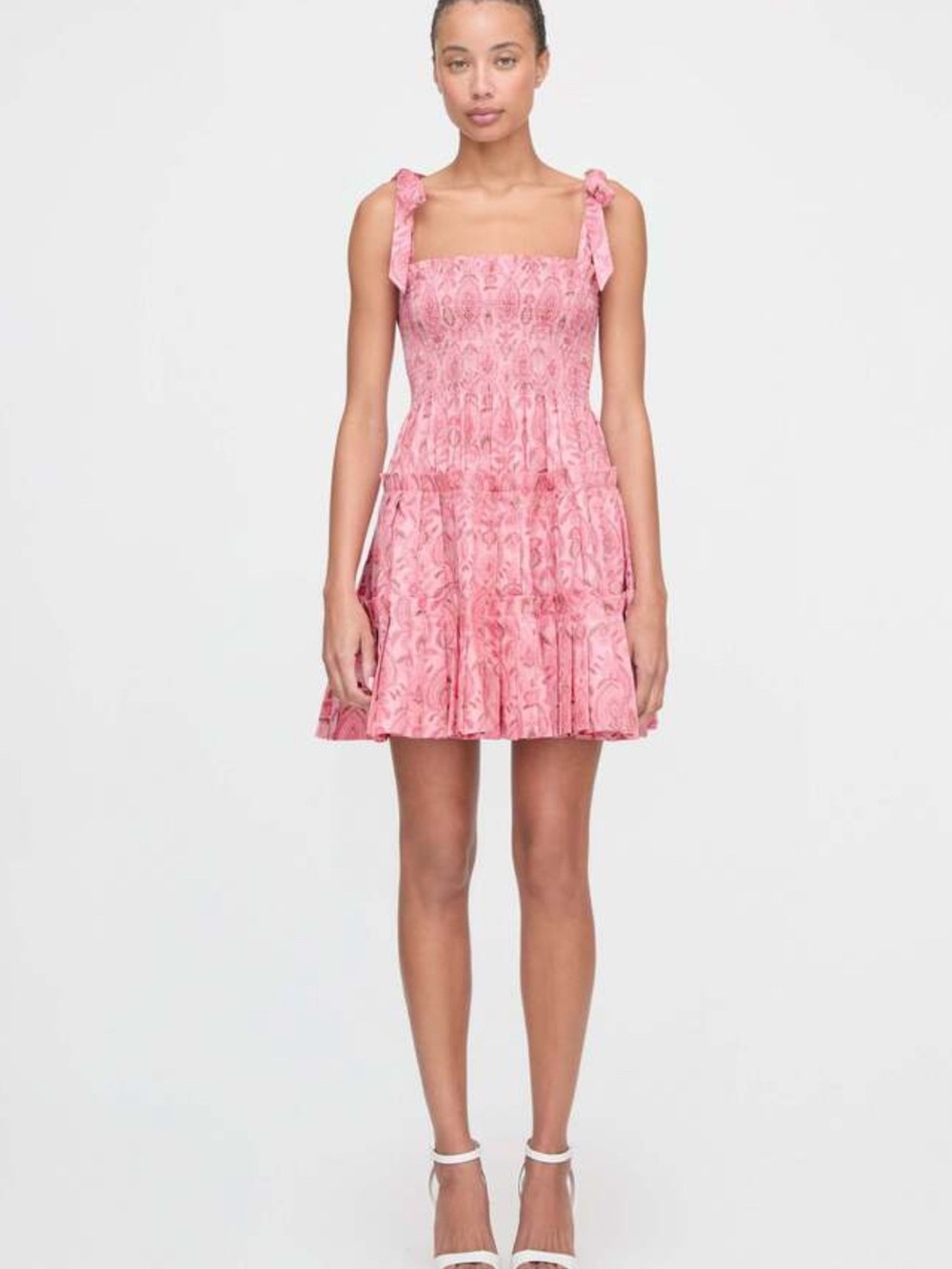 Hill House Home The Ribbon Charlotte Nap Dress - Pink Pimlico Floral, XL